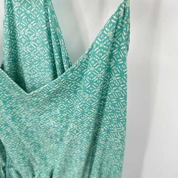 PATAGONIA Lost Wildflower Dress Sunburst Crux Beryl Green Dress // M - Picture 6 of 13